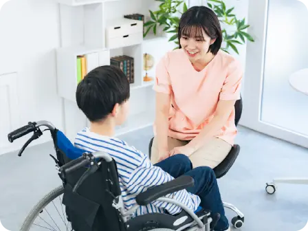 看護師を配置した医療ケア